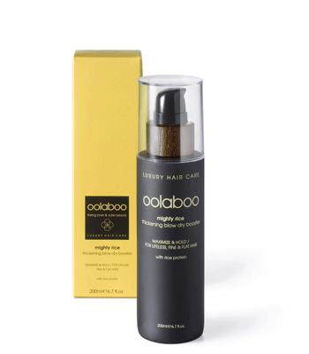 Oolaboo Mighty Rice Thickening Blow Dry Booster