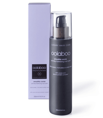 Oolaboo Smoothly Caviar Anti-Frizz Flattening Hair Bath 250ml