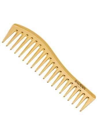 balmain golden styling comb limited edition