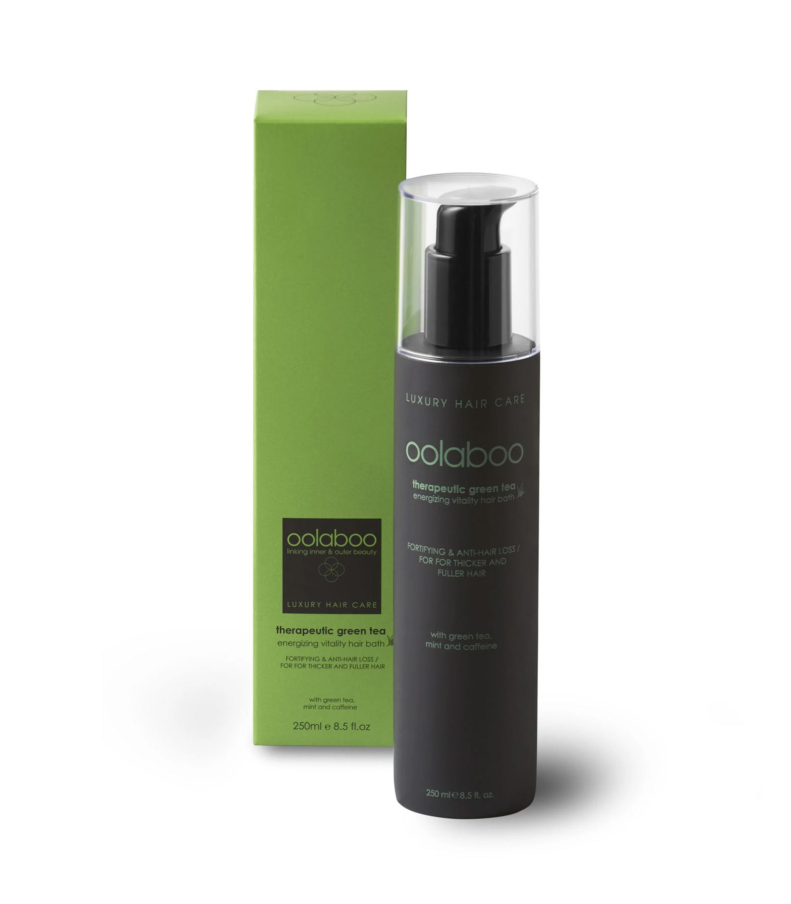 Oolaboo Therapeutic Green Tea Energizing Vitality Shampoo 250ml