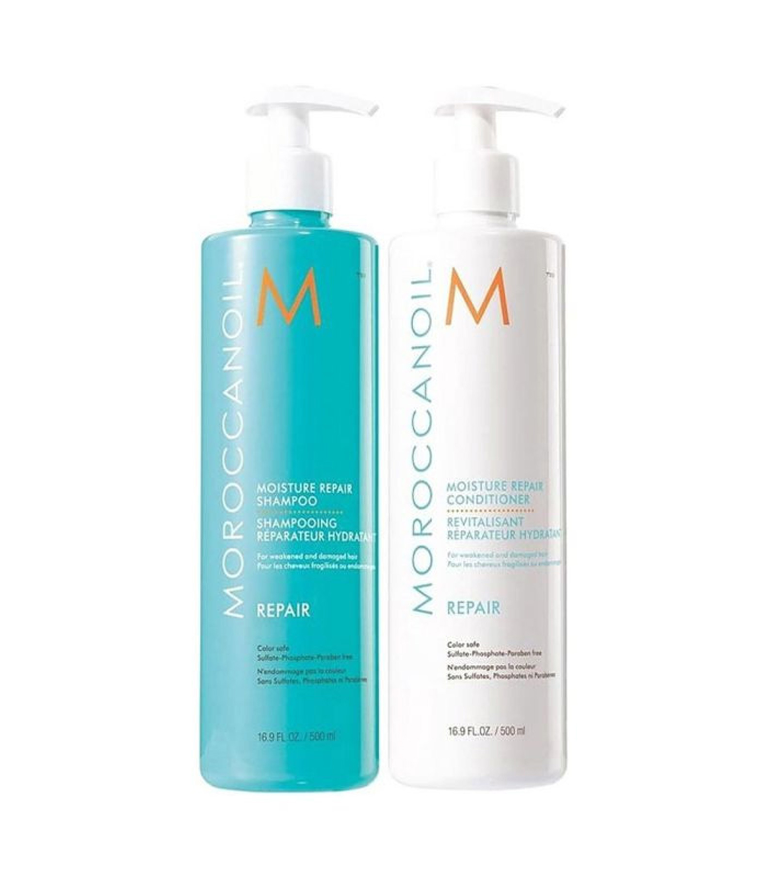 Moroccanoil Moisture Repair Shampoo & Conditioner Duo 500ml