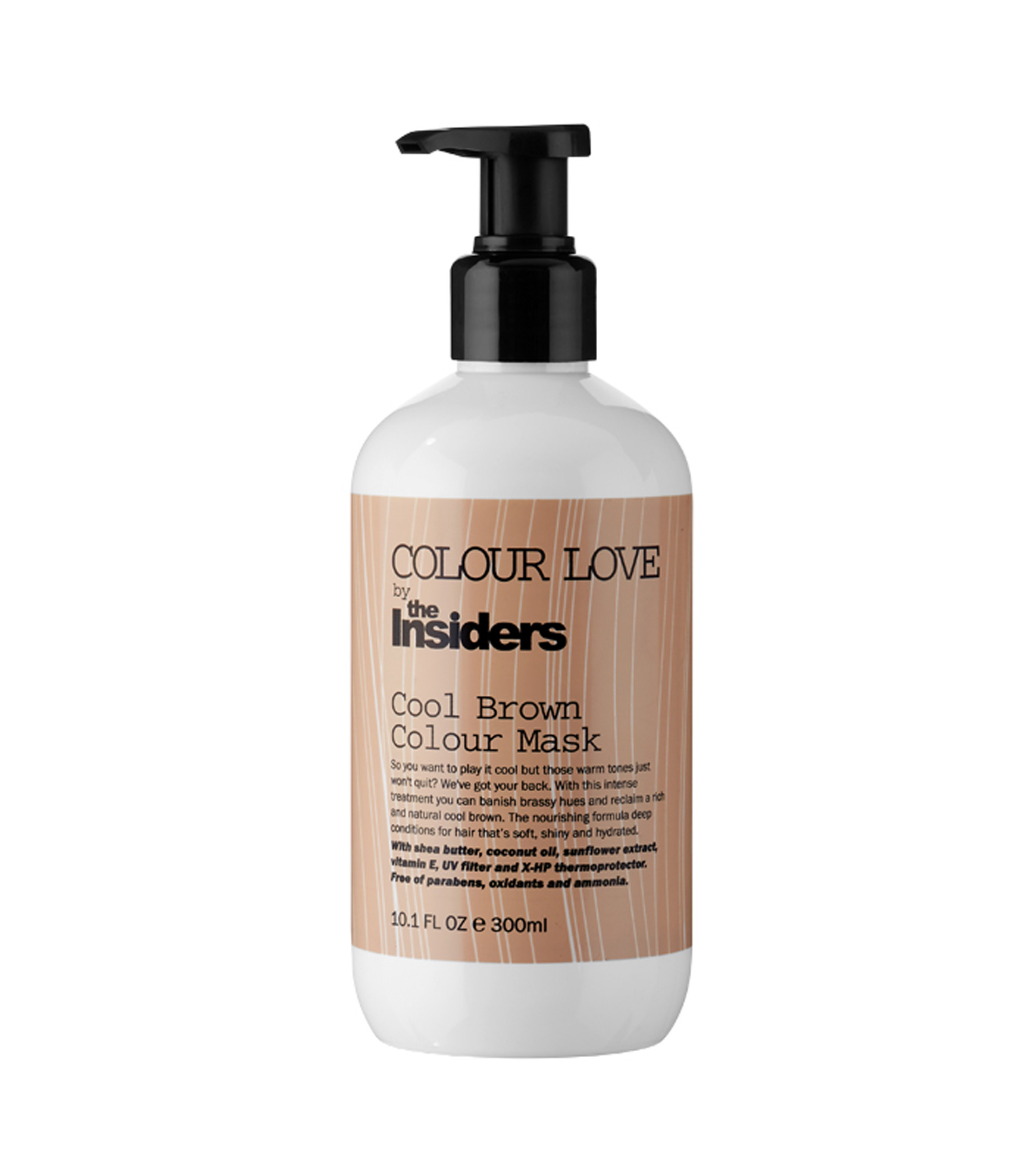 The Insiders Cool Brown Colour Mask 300ml